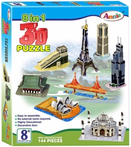 Annie 8-IN-1 3DPuzzle